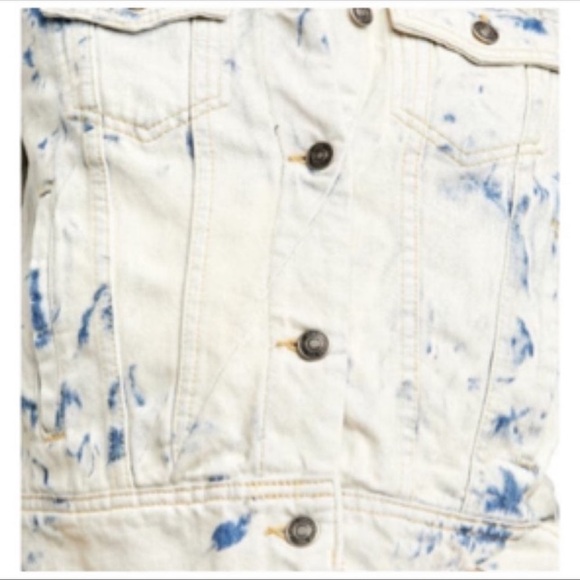 Free People RUMORS DENIM JACKET NWT - Picture 6 of 12